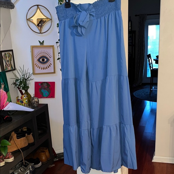 Dresses & Skirts - Blue Women's Maxi Skirt size L